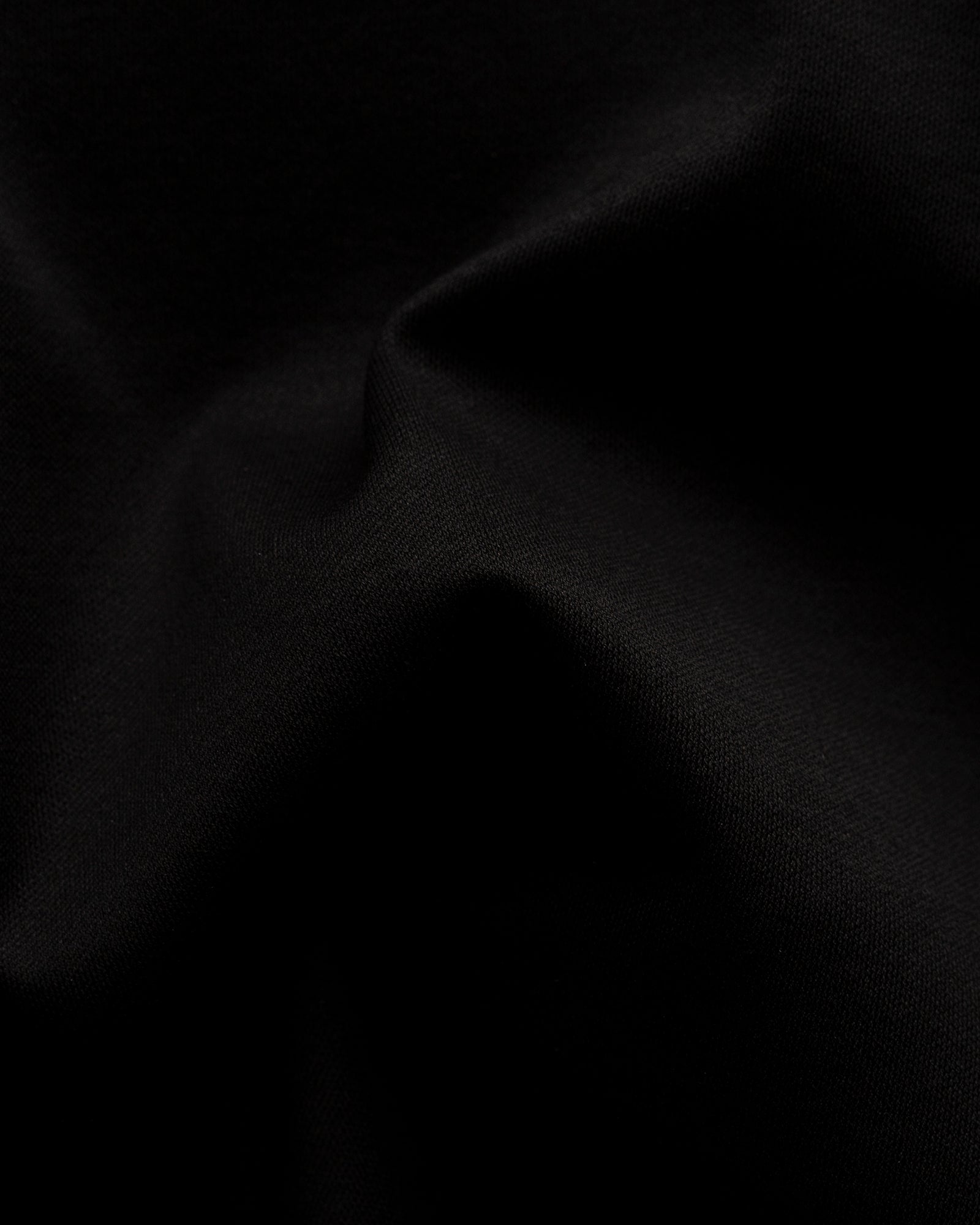 ETON 100002356178 SS FILO DI SCOZIA BLACK CREW T-SHIRT