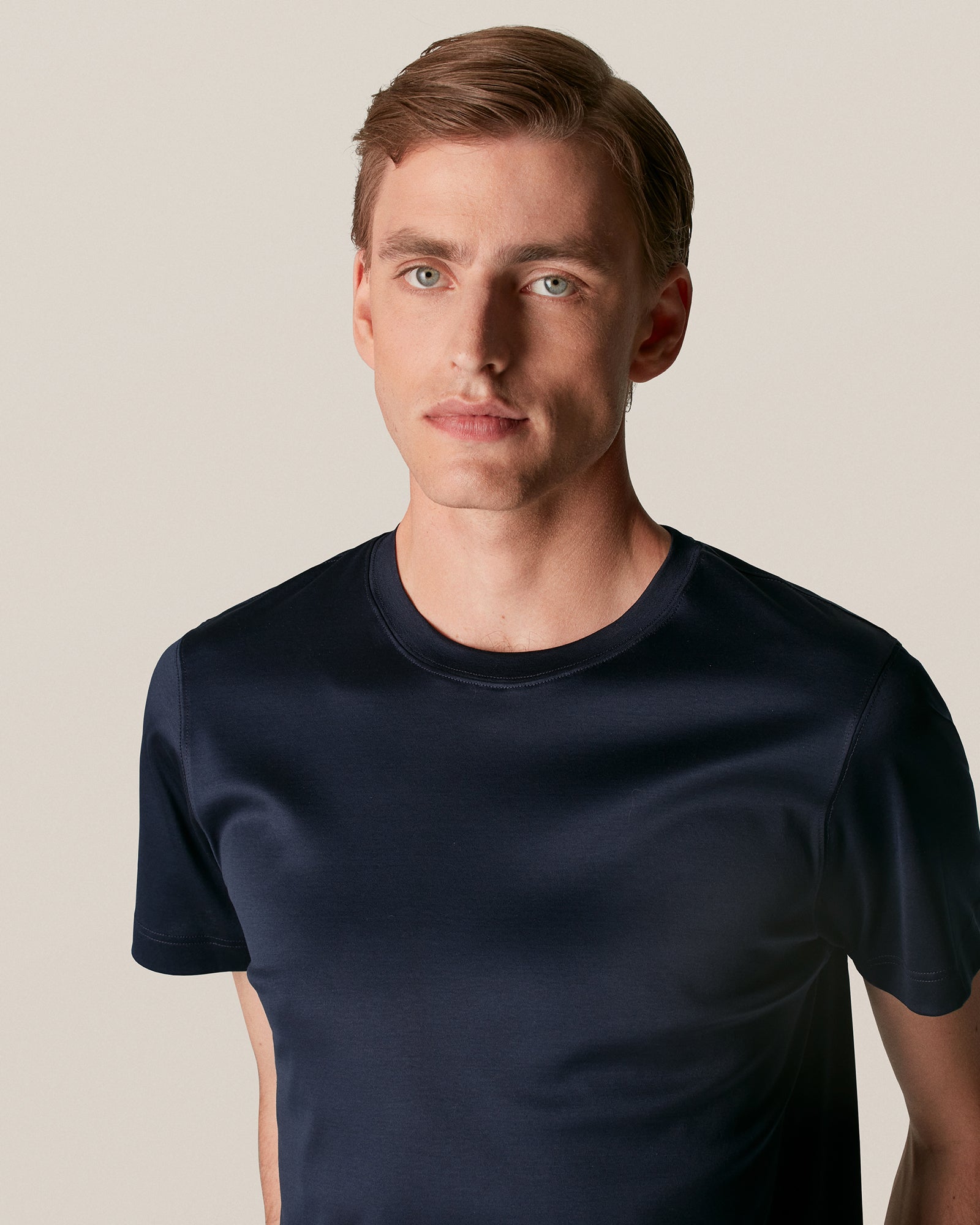 ETON 10000235628 SS FILO DI SCOZIA NAVY CREW T-SHIRT