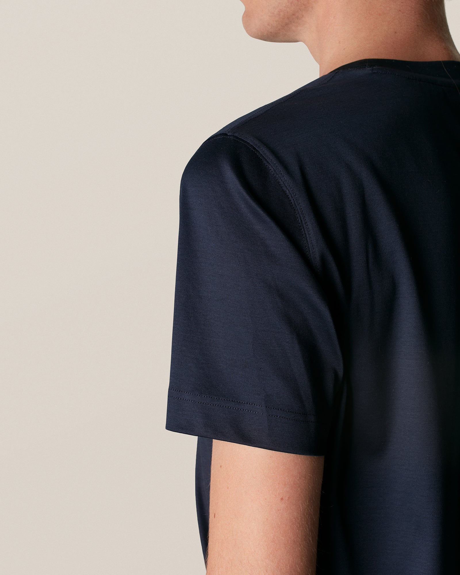 ETON 10000235628 SS FILO DI SCOZIA NAVY CREW T-SHIRT