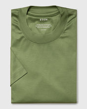Load image into Gallery viewer, ETON 10000235664 SS FILO DI SCOZIA GREEN CREW T-SHIRT
