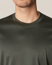 Load image into Gallery viewer, ETON 10000235669 SS FILO DI SCOZIA DARK-GREEN CREW T-SHIRT