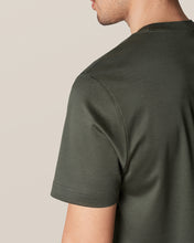 Load image into Gallery viewer, ETON 10000235669 SS FILO DI SCOZIA DARK-GREEN CREW T-SHIRT