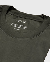 Load image into Gallery viewer, ETON 10000235669 SS FILO DI SCOZIA DARK-GREEN CREW T-SHIRT