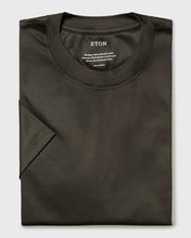 Load image into Gallery viewer, ETON 10000235669 SS FILO DI SCOZIA DARK-GREEN CREW T-SHIRT