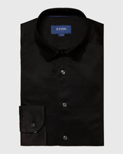Load image into Gallery viewer, ETON 10000309918 BLACK SLIM SC JERSY SHIRT