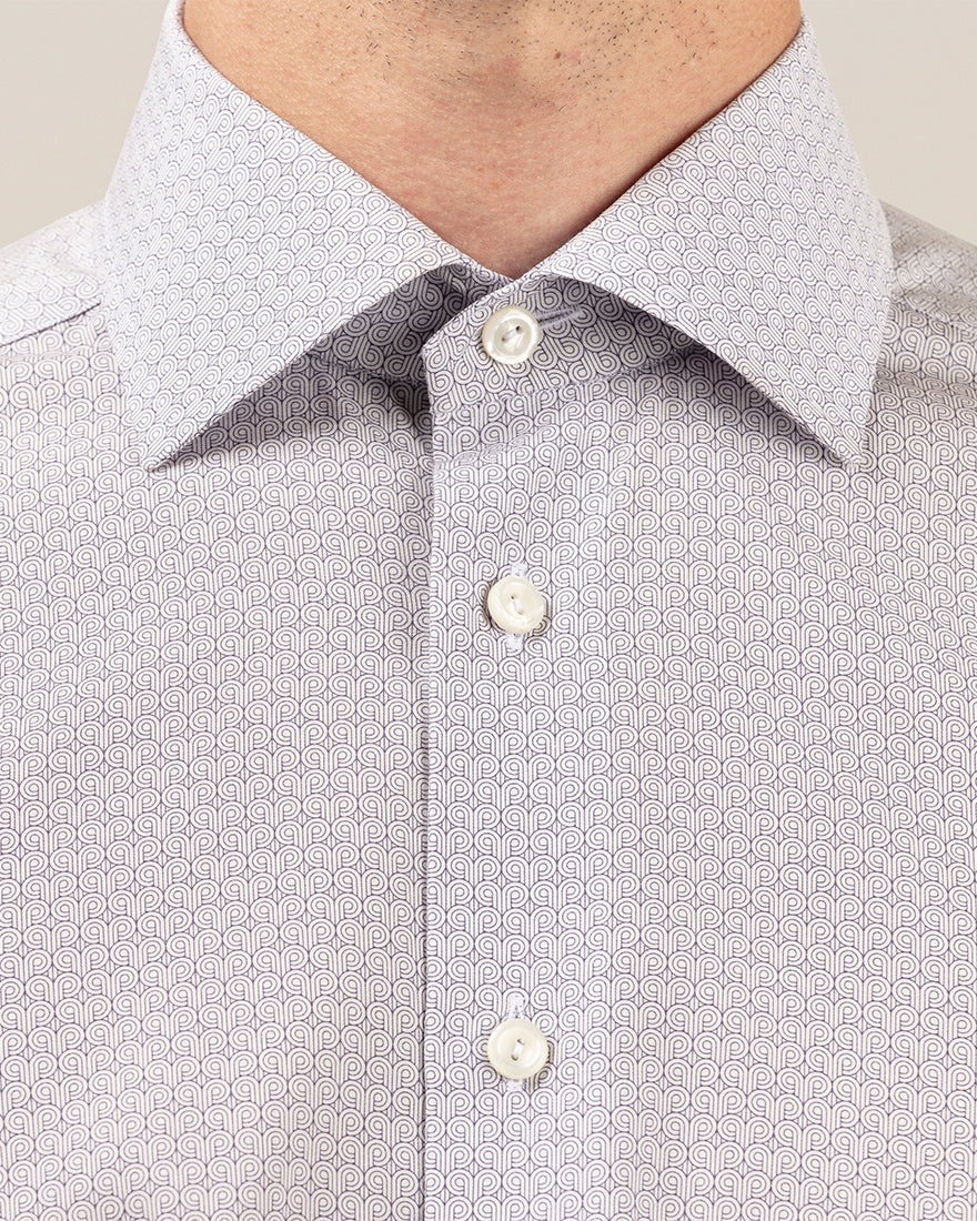ETON 10000138127 BLUE SLIM SC SHIRT