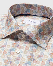 Load image into Gallery viewer, ETON 10000398955 RUST PRINT SLIM SC SHIRT