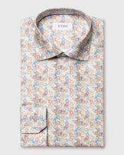 Load image into Gallery viewer, ETON 10000398955 RUST PRINT SLIM SC SHIRT