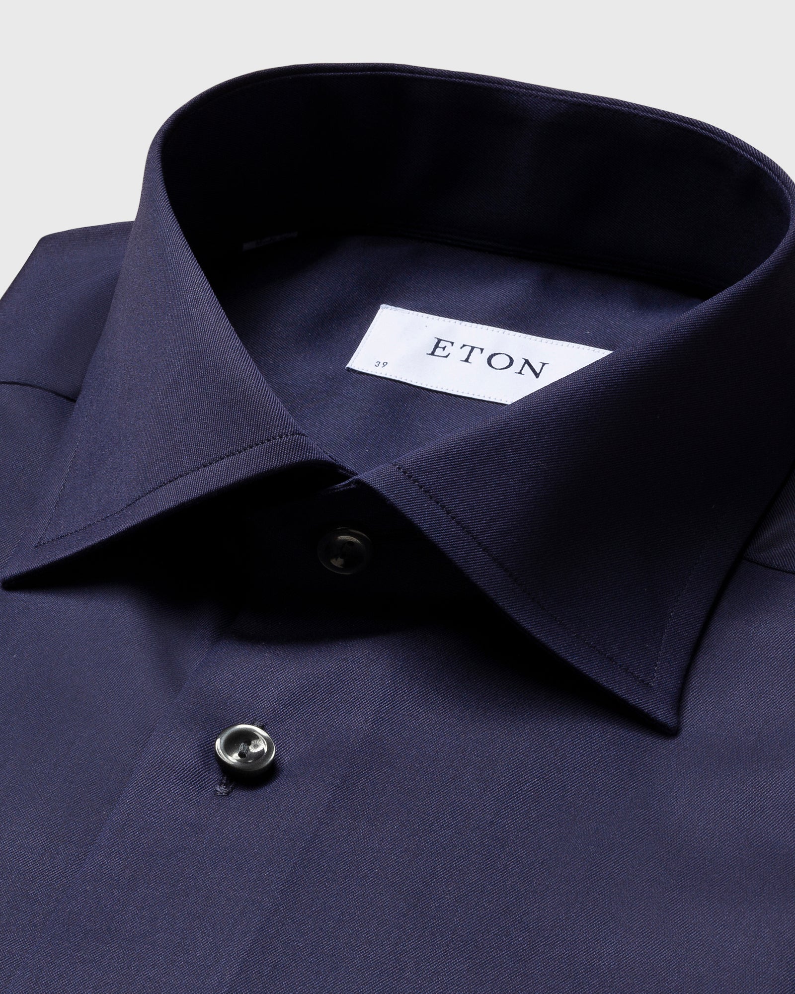 ETON 100012342 NAVY SIGNATURE TWILL SC SHIRT