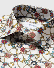 Load image into Gallery viewer, ETON 100002037 WHT CORD PRINT SLIM SC SHIRT