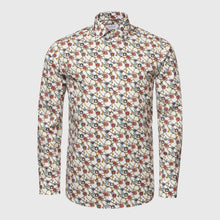 Load image into Gallery viewer, ETON 100002037 WHT CORD PRINT SLIM SC SHIRT
