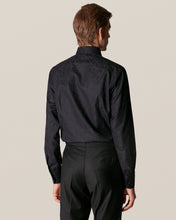 Load image into Gallery viewer, ETON 10000193218 JACQUARD BLACK SLIM SC SHIRT