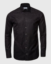 Load image into Gallery viewer, ETON 10000193218 JACQUARD BLACK SLIM SC SHIRT