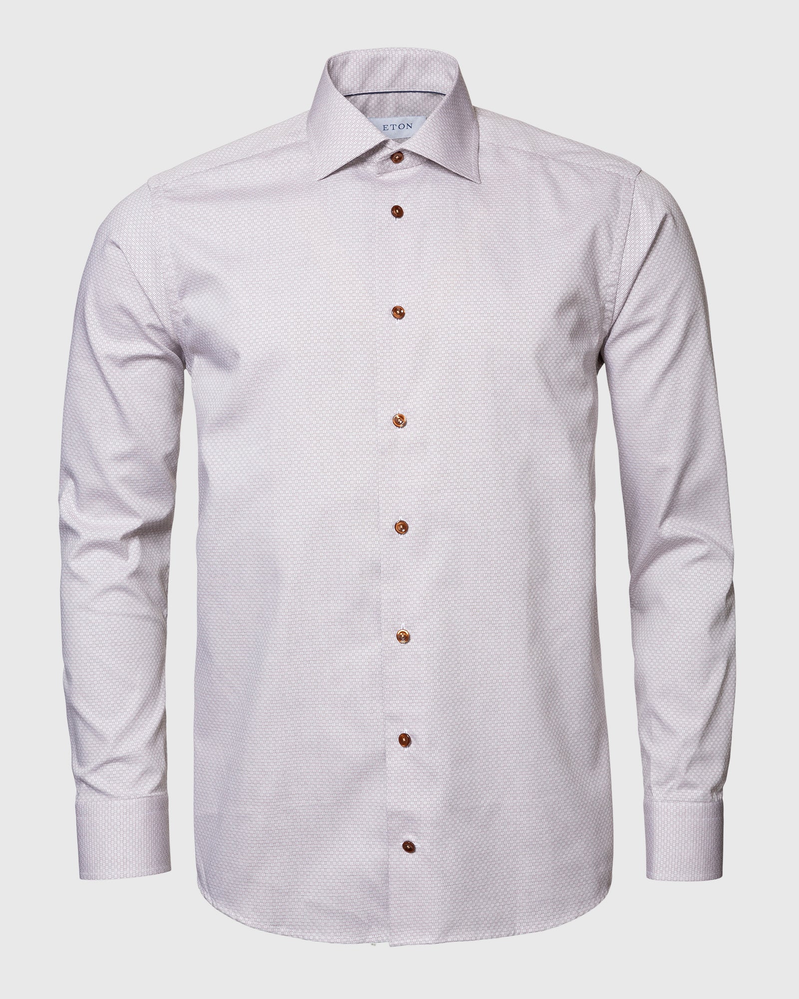ETON 10000352833 LATTE SLIM SC SHIRT