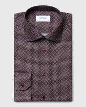 Load image into Gallery viewer, ETON 10000354959 WINE PRINT SLIM SC SHIRT