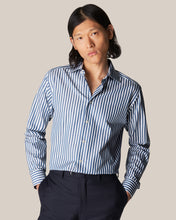 Load image into Gallery viewer, ETON 10000387427 D-BLUE STRIPE TWILL SLIM SC SHIRT
