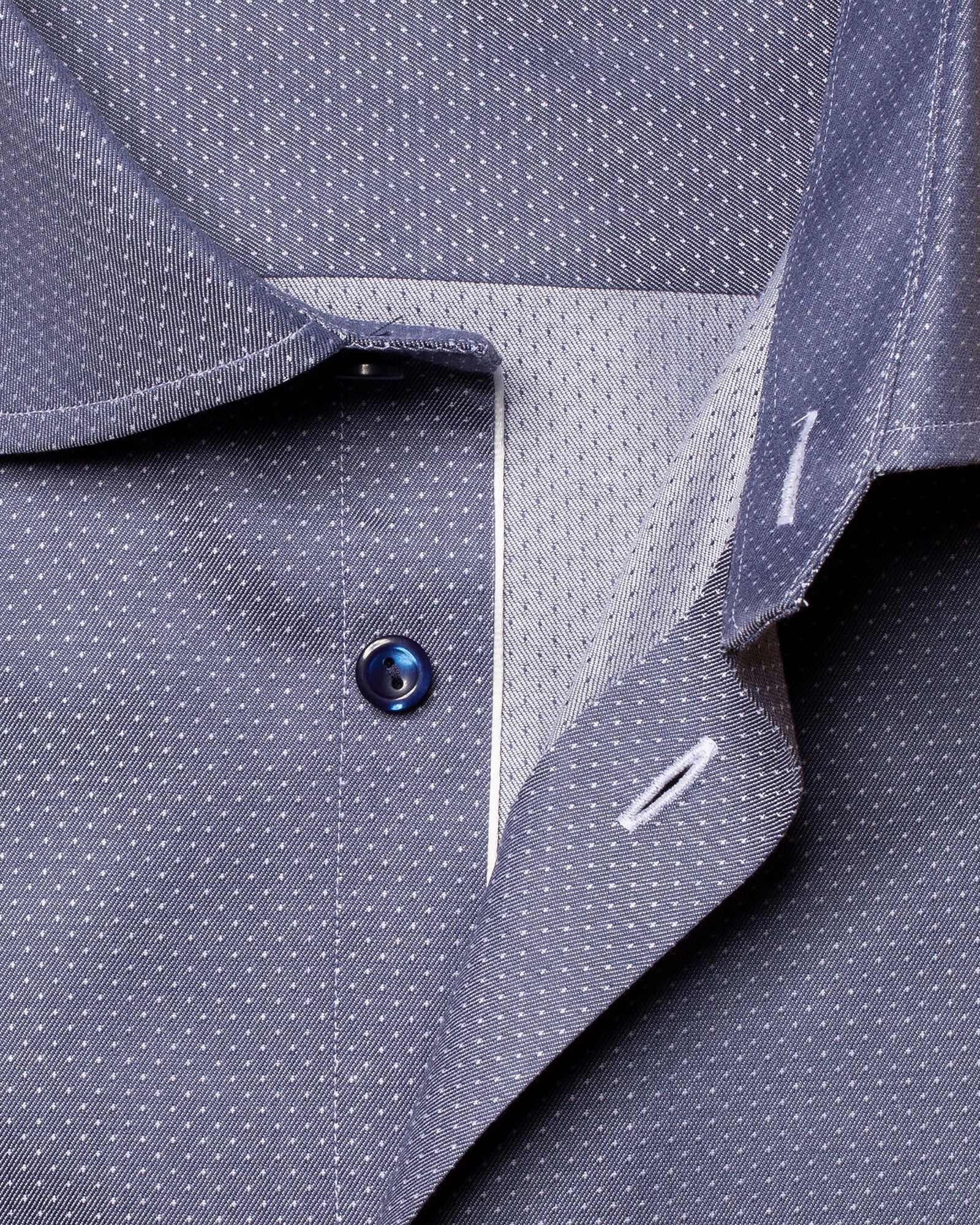 ETON 10000235529 GUNMETAL SLIM SINGLE CUFF SHIRT