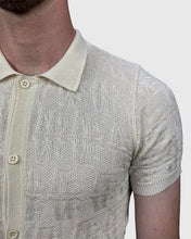 Load image into Gallery viewer, VINCENT & FRANKS S20S2 NAT SS KNITTED CARDIGAN