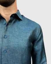 Load image into Gallery viewer, VINCENT & FRANKS S19M2818042 TURQUOISE SLIM SC SHIRT