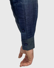 Load image into Gallery viewer, VINCENT & FRANKS S19M2818043 NAVY SLIM SC SHIRT