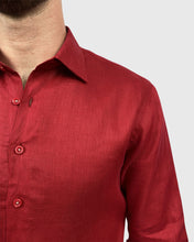 Load image into Gallery viewer, VINCENT & FRANKS S183600 RED SLIM SC SHIRT
