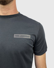 Load image into Gallery viewer, KARL LAGERFELD 755035 SS NAVY CREW