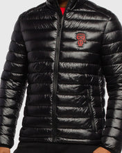 Load image into Gallery viewer, KARL LAGERFELD 505096 BLACK PUFFER JACKET