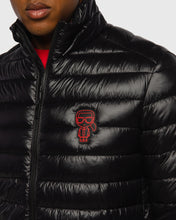 Load image into Gallery viewer, KARL LAGERFELD 505096 BLACK PUFFER JACKET