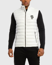 Load image into Gallery viewer, KARL LAGERFELD 505097 WHITE PUFFER VEST