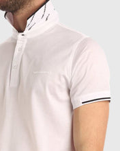Load image into Gallery viewer, KARL LAGERFELD 755001 SS WHITE POLO