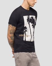 Load image into Gallery viewer, REPLAY M37342660 BLACK CREW T-SHIRT
