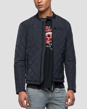 Load image into Gallery viewer, REPLAY M800083110098 BLACK BIKER JACKET