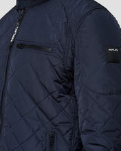 Load image into Gallery viewer, REPLAY M800083110086 NAVY BIKER JACKET BIKER JACKET