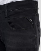 Load image into Gallery viewer, REPLAY M914661S04 BLACK ANBASS HYPERFLEX JEANS