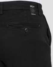 Load image into Gallery viewer, REPLAY R83669627L BLACK ZEUMAR CHINOS