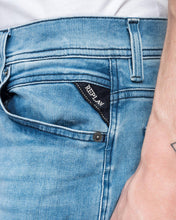 Load image into Gallery viewer, REPLAY RE07661MA931 INDIGO JONDRILL HYPERFLEX JEANS