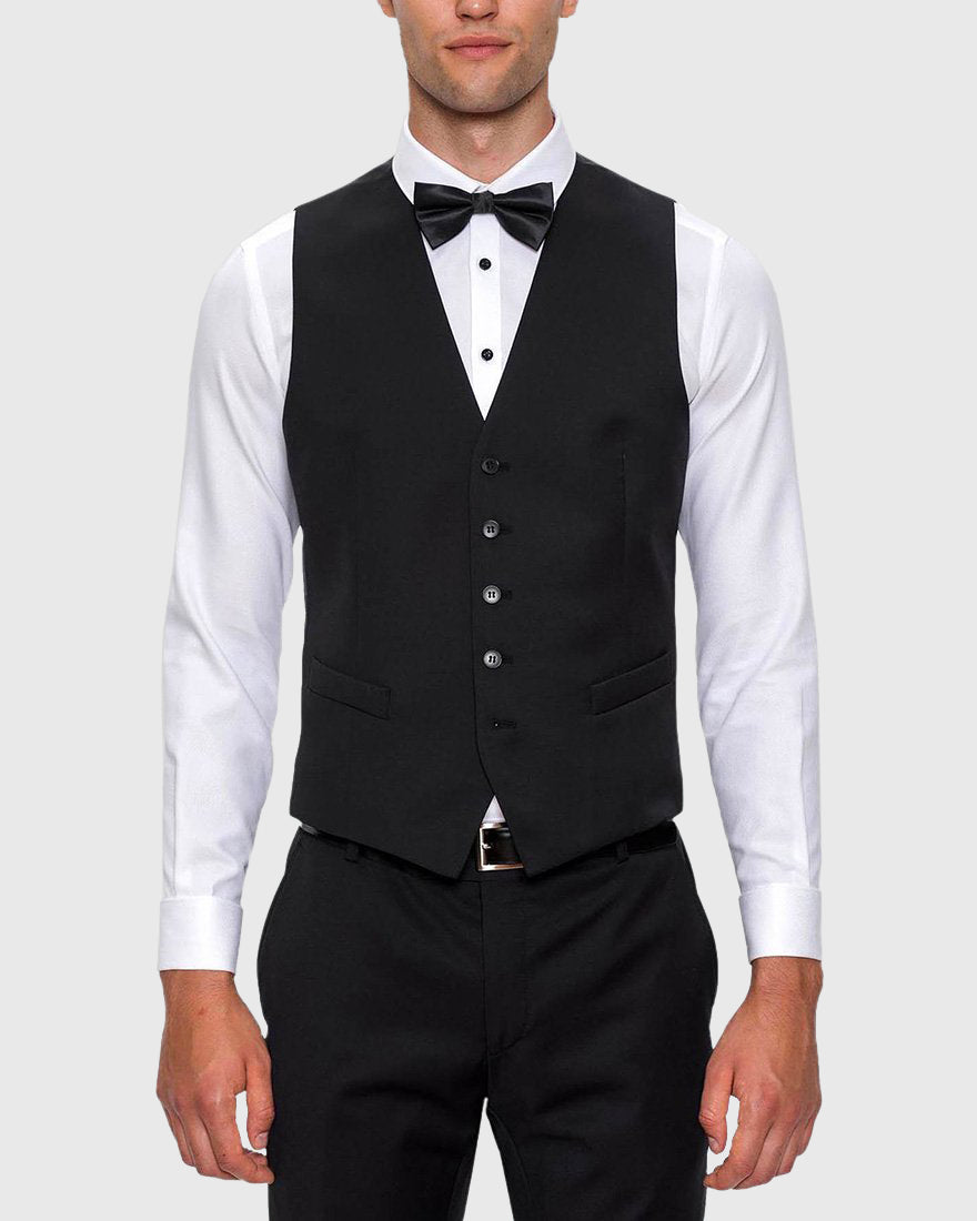 GIBSON F34087 BLACK MIGHTY SUIT VEST