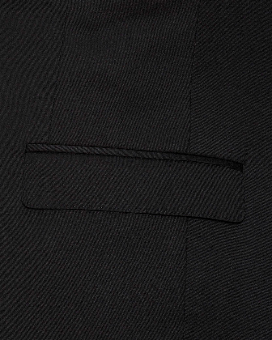 GIBSON F34087 BLACK LITHIUM SUIT JACKET