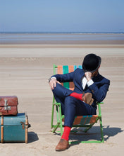 Load image into Gallery viewer, PANTHERELLA 5614 PAN BURGANDY SOCKS