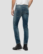 Load image into Gallery viewer, REPLAY M914661523009 DIRTY BLUE ANBASS HYPERFLEX JEANS
