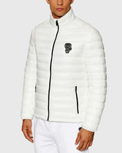 Load image into Gallery viewer, KARL LAGERFELD 505096 WHITE PUFFER JACKET