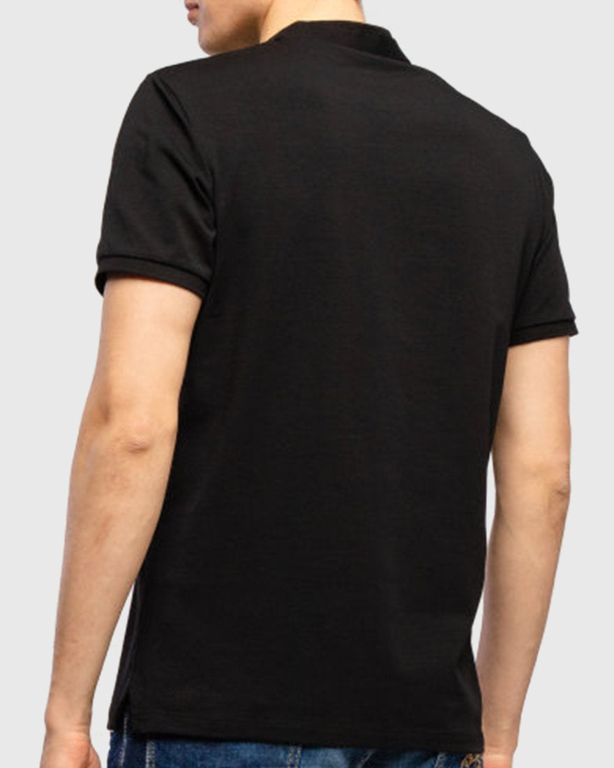 KARL LAGERFELD 755019 SS NAVY POLO