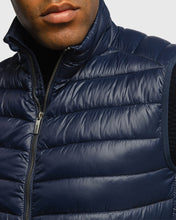 Load image into Gallery viewer, KARL LAGERFELD 505091 NAVY PUFFER VEST