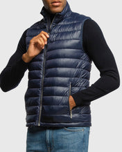 Load image into Gallery viewer, KARL LAGERFELD 505091 NAVY PUFFER VEST