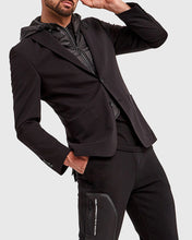 Load image into Gallery viewer, KARL LAGERFELD 155384 BLACK LOFT JACKET