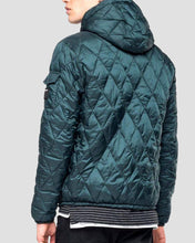 Load image into Gallery viewer, REPLAY M800183406 FOREST GREEN HOODED JACKET