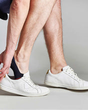 Load image into Gallery viewer, PANTHERELLA 3003FI STRIPE NAVY INVISIBLE SOCKS