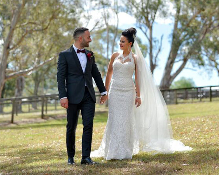 Blagojce & Elena on the big day.