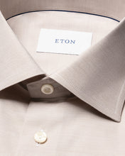 Load image into Gallery viewer, ETON 10001445033 SAND SIGNATURE OXRORD SLIM SC SHIRT
