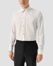 Load image into Gallery viewer, ETON 10001479802 OFF-WHITE BIB FRONT LUREX SLIM FRENCH CUFF SHIRT
